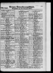 Armee-Verordnungsblatt. Verlustlisten 1915.11.19 Ausgabe 796