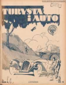 Turysta i Auto: pismo miesięczne ilustrowane: oficjalny organ Polskiego Touring Klubu 1934 listopad R.2 Nr11