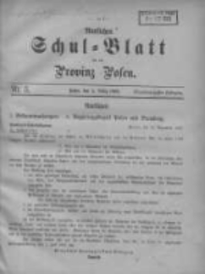 Amtliches Schul-Blatt für die Provinz Posen 1908.03.05 Jg.41 Nr5
