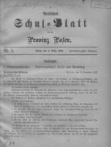 Amtliches Schul-Blatt für die Provinz Posen 1909.03.05 Jg.42 Nr5