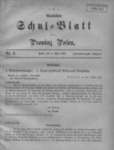 Amtliches Schul-Blatt f&uuml;r die Provinz Posen 1909.05.05 Jg.42 Nr9