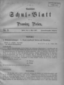 Amtliches Schul-Blatt für die Provinz Posen 1909.05.05 Jg.42 Nr9