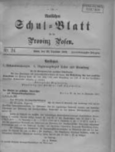 Amtliches Schul-Blatt für die Provinz Posen 1909.12.20 Jg.42 Nr24