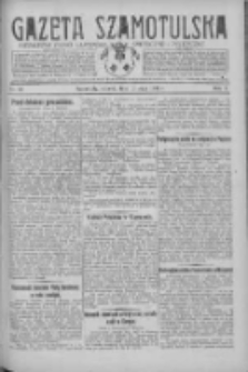 Gazeta Szamotulska: niezależne pismo narodowe, społeczne i polityczne 1931.05.19 R.10 Nr58