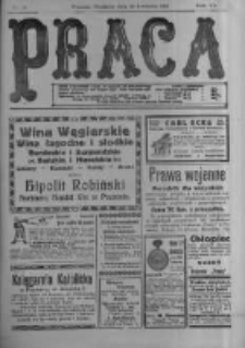 Praca: tygodnik polityczny i literacki, illustrowany. 1916.04.30 R.20 nr18