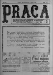 Praca: tygodnik polityczny i literacki, illustrowany. 1916.05.07 R.20 nr19