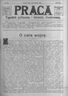Praca: tygodnik polityczny i literacki, illustrowany. 1916.08.06 R.20 nr32