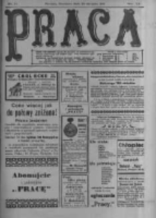 Praca: tygodnik polityczny i literacki, illustrowany. 1916.08.20 R.20 nr34