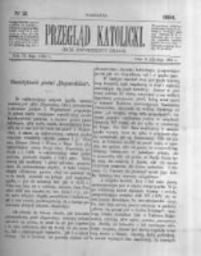 Przegląd Katolicki. 1884.05.22 R.22 nr21