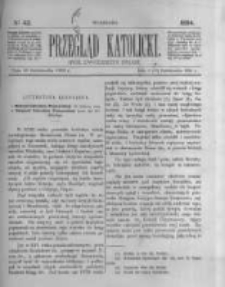 Przegląd Katolicki. 1884.10.16 R.22 nr42