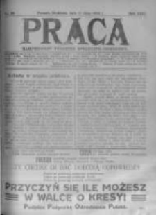 Praca: ilustrowany tygodnik społeczno-narodowy. 1920.07.11 R.24 nr28