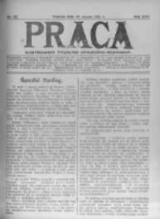 Praca: ilustrowany tygodnik społeczno-narodowy. 1921.03.20 R.25 nr12