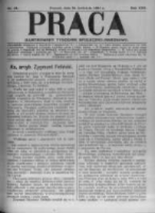 Praca: ilustrowany tygodnik społeczno-narodowy. 1921.04.24 R.25 nr17