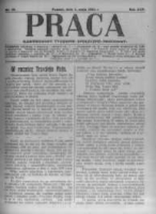 Praca: ilustrowany tygodnik społeczno-narodowy. 1921.05.01 R.25 nr18