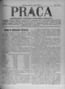 Praca: ilustrowany tygodnik społeczno-narodowy. 1921.05.08 R.25 nr19