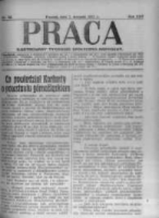 Praca: ilustrowany tygodnik społeczno-narodowy. 1921.08.07 R.25 nr32