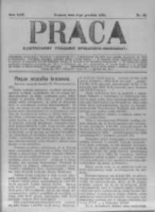 Praca: ilustrowany tygodnik społeczno-narodowy. 1921.12.04 R.25 nr49