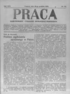 Praca: ilustrowany tygodnik społeczno-narodowy. 1921.12.25 R.25 nr52