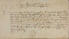 Summa Quadringentoru[m] florenoru[m] Polonicaliu[m] ex Bonis Blazeiowo concedit[ur] transferri in bona Korybskie in Borek 1678