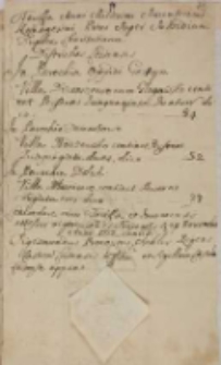 Tariffa Bonoru[m] Villarum Drzenczewo, Bodzewko et Błazeiewo super Duplex Charitativum Subsidium 1691
