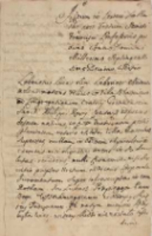 Juramentum Villae Błazeiewo 1713