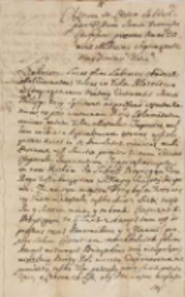 Juramentum Villae Błazeiewo desertae 1713