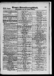 Armee-Verordnungsblatt. Verlustlisten 1916.01.11 Ausgabe 853