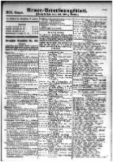 Armee-Verordnungsblatt. Verlustlisten 1916.03.24 Ausgabe 915