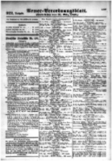 Armee-Verordnungsblatt. Verlustlisten 1916.03.31 Ausgabe 922