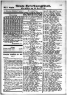 Armee-Verordnungsblatt. Verlustlisten 1916.04.18 Ausgabe 945