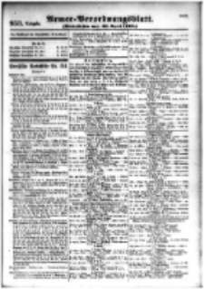 Armee-Verordnungsblatt. Verlustlisten 1916.04.26 Ausgabe 953