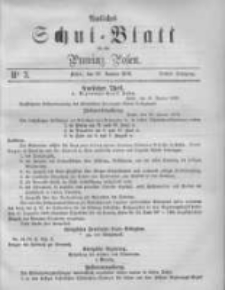 Amtliches Schul-Blatt f&uuml;r die Provinz Posen 1870.01.29 Jg.3 Nr3