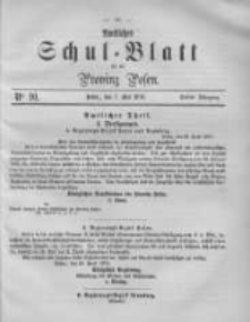 Amtliches Schul-Blatt für die Provinz Posen 1870.05.07 Jg.3 Nr10