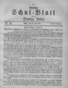 Amtliches Schul-Blatt f&uuml;r die Provinz Posen 1870.07.30 Jg.3 Nr16