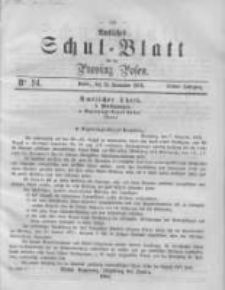 Amtliches Schul-Blatt für die Provinz Posen 1870.11.19 Jg.3 Nr24