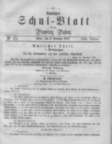 Amtliches Schul-Blatt für die Provinz Posen 1870.12.31 Jg.3 Nr 27