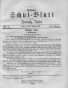 Amtliches Schul-Blatt f&uuml;r die Provinz Posen 1871.02.25 Jg.4 Nr4