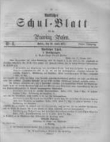 Amtliches Schul-Blatt f&uuml;r die Provinz Posen 1871.04.22 Jg.4 Nr8