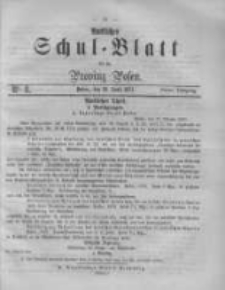 Amtliches Schul-Blatt für die Provinz Posen 1871.04.22 Jg.4 Nr8