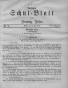 Amtliches Schul-Blatt f&uuml;r die Provinz Posen 1871.05.06 Jg.4 Nr9