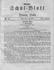 Amtliches Schul-Blatt für die Provinz Posen 1871.07.01 Jg.4 Nr13
