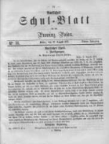 Amtliches Schul-Blatt für die Provinz Posen 1871.08.12 Jg.4 Nr16