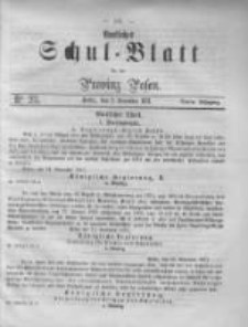 Amtliches Schul-Blatt für die Provinz Posen 1871.12.02 Jg.4 Nr23