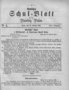 Amtliches Schul-Blatt f&uuml;r die Provinz Posen 1875.02.20 Jg.8 Nr4