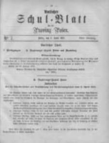 Amtliches Schul-Blatt f&uuml;r die Provinz Posen 1875.04.03 Jg.8 Nr7