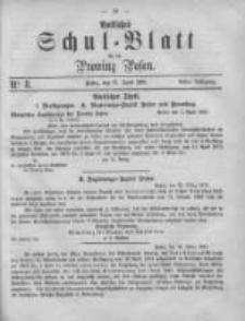 Amtliches Schul-Blatt f&uuml;r die Provinz Posen 1875.04.17 Jg.8 Nr8