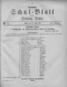 Amtliches Schul-Blatt f&uuml;r die Provinz Posen 1875.05.15 Jg.8 Nr9
