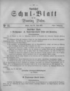 Amtliches Schul-Blatt f&uuml;r die Provinz Posen 1875.07.24 Jg.8 Nr14