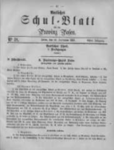 Amtliches Schul-Blatt für die Provinz Posen 1875.09.18 Jg.8 Nr18