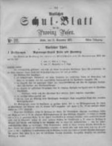 Amtliches Schul-Blatt für die Provinz Posen 1875.11.13 Jg.8 Nr22